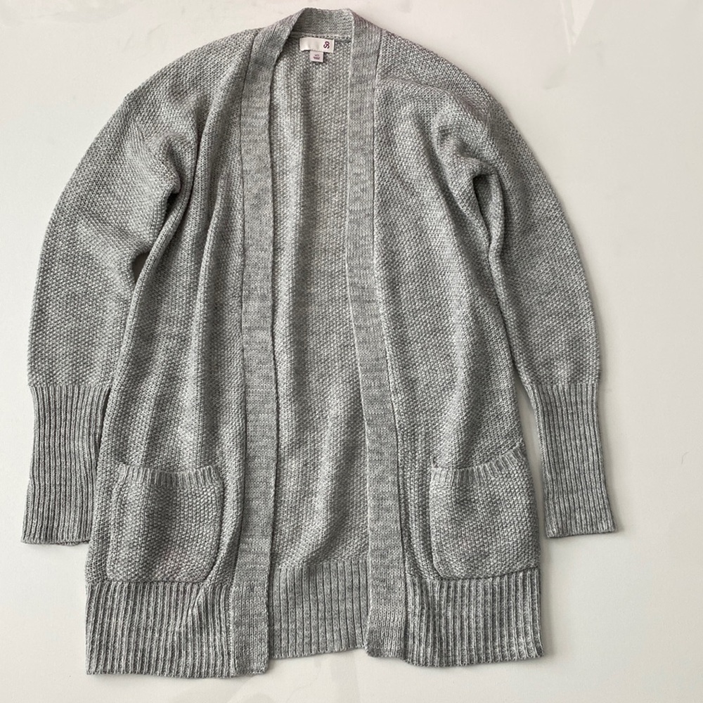 SO grey cardigan